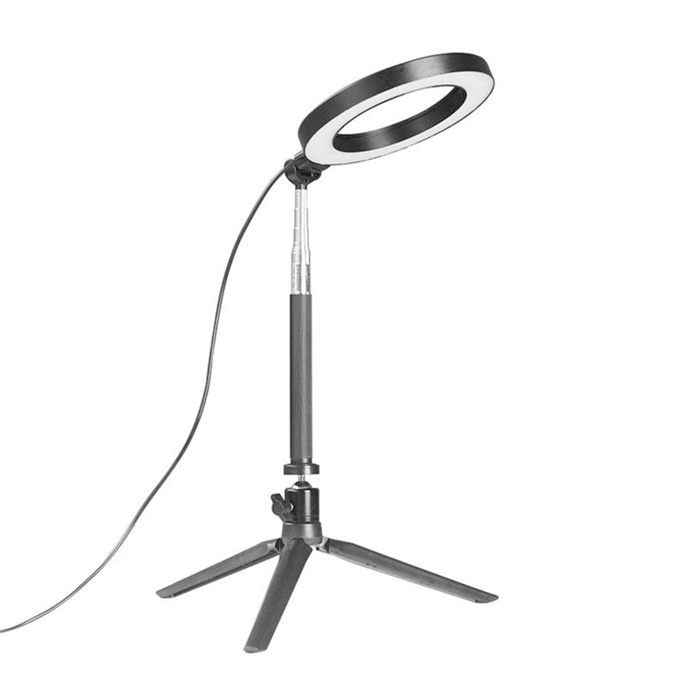 OUYAWEI Hot 14.5//16//20cm Dimmable LED Ring Light Selfie Light Lamp Photo Camera Live Fill-in Light 20CM
